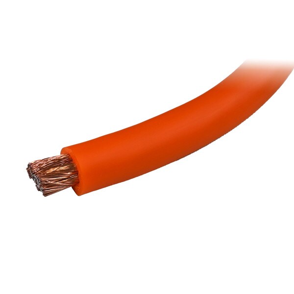 Main product image for Alphasonik AW050P 1 ft 0 Gauge Wire Orange268-715